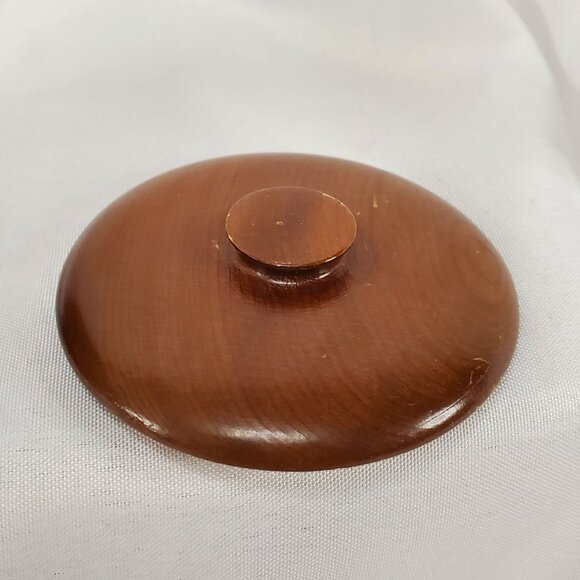 Vintage Sequoia Wood Lidded Trinket Box Sequoia and Kings Canyon national Park - Picture 10 of 11